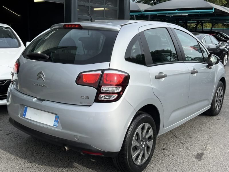 CITROEN C3 II PHASE 2 1.0 68 Cv 1ERE MAIN / 5 PORTES CLIMATISATION CRIT AIR 1 - GARANTIE 1 AN