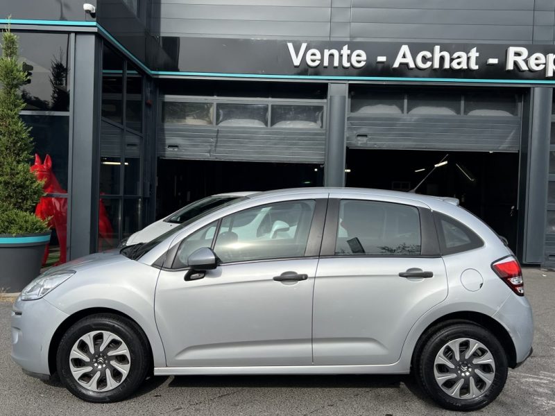 CITROEN C3 II PHASE 2 1.0 68 Cv 1ERE MAIN / 5 PORTES CLIMATISATION CRIT AIR 1 - GARANTIE 1 AN