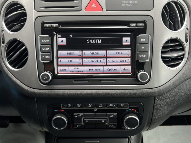 VOLKSWAGEN TIGUAN II 2.0 TDI 140 Cv 1ERE MAIN / 51 100 Kms ATTELAGE CRIT AIR 2 - GARANTIE 1 AN