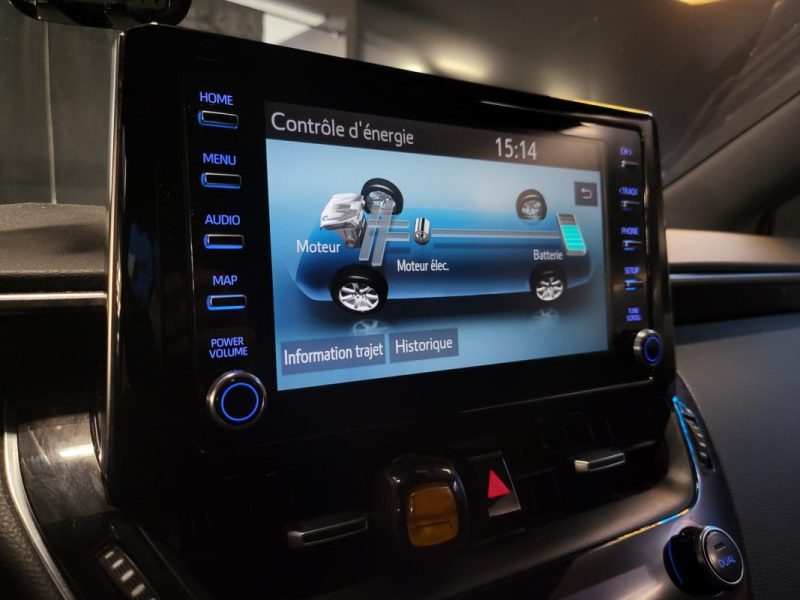 TOYOTA COROLLA 122 CV SPORT APPLE CARPLAY CAMERA DE RECUL REGULATEUR ADAPTATIF