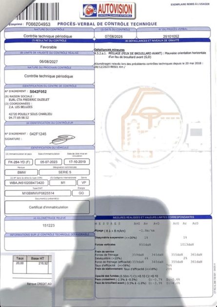 BMW 530d TOURING xDrive 265ch 