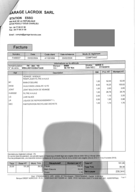 BMW 530d TOURING xDrive 265ch 