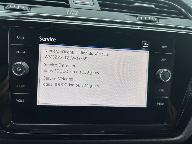 VOLKSWAGEN TOURAN 2.0 TDI 150CH Confortline / 7 Places / Garantie 24 Mois