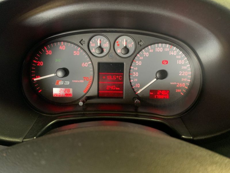 AUDI S3 8L 1.8T 210ch - Cuir RECARO - Carnet d'entretien 