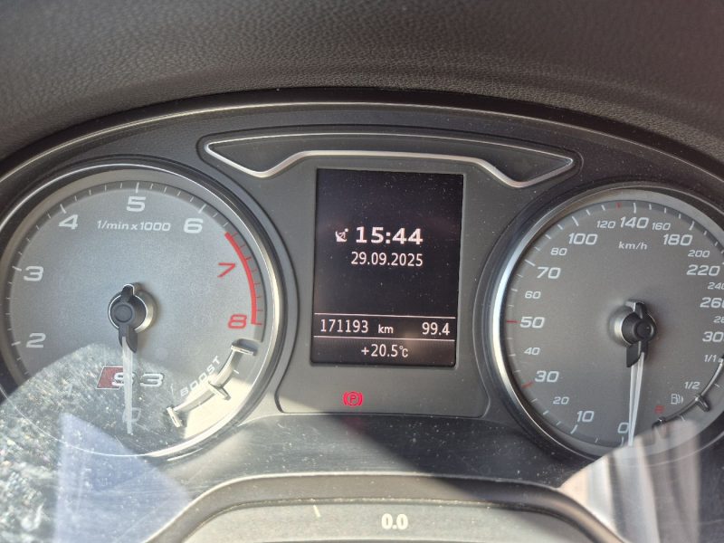 AUDI S3 SPORTBACK 2.0 TFSI - 16V TURBO QUATTRO 2014