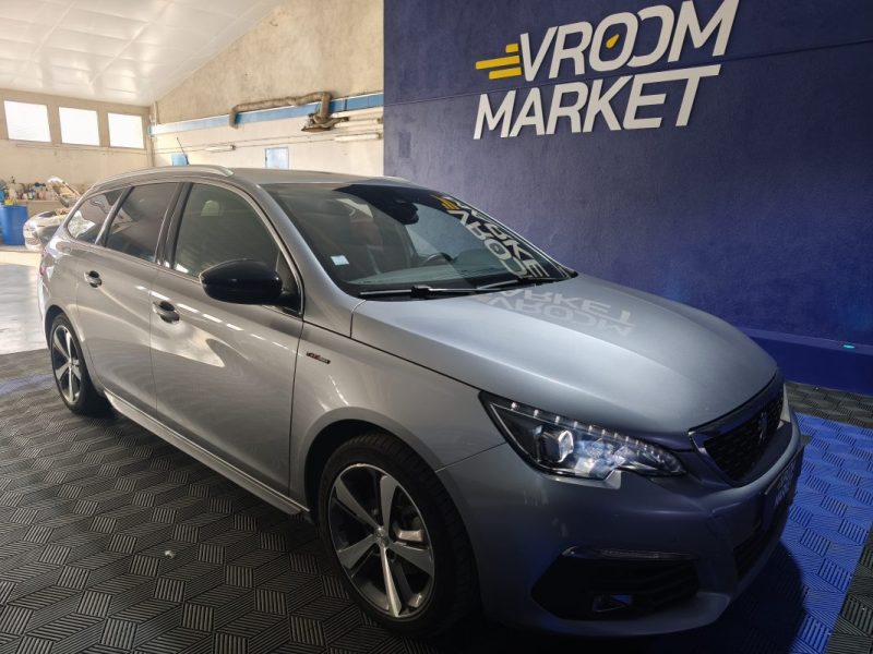 PEUGEOT PEUGEOT 308 SW 1.2 PURETECH 130 Cv - FINITION GT LINE - BOITE AUTOMATIQUE - ENTRETIEN COMPLET - GPS - CAMÉRA DE RECUL  1.2 PureTech 130ch E6.c S&S Allure EAT8 2019