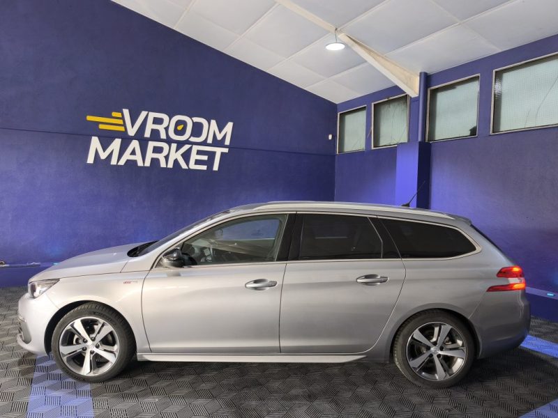 PEUGEOT PEUGEOT 308 SW 1.2 PURETECH 130 Cv - FINITION GT LINE - BOITE AUTOMATIQUE - ENTRETIEN COMPLET - GPS - CAMÉRA DE RECUL  1.2 PureTech 130ch E6.c S&S Allure EAT8 2019