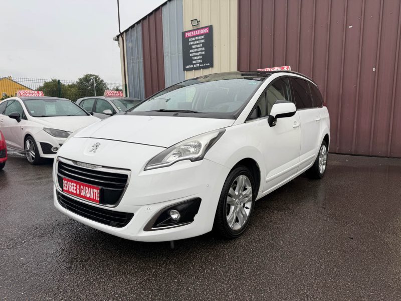 PEUGEOT 5008 ALLURE 1.6 HDI 120CV BOITE AUTOMATIQUE EAT6 2015