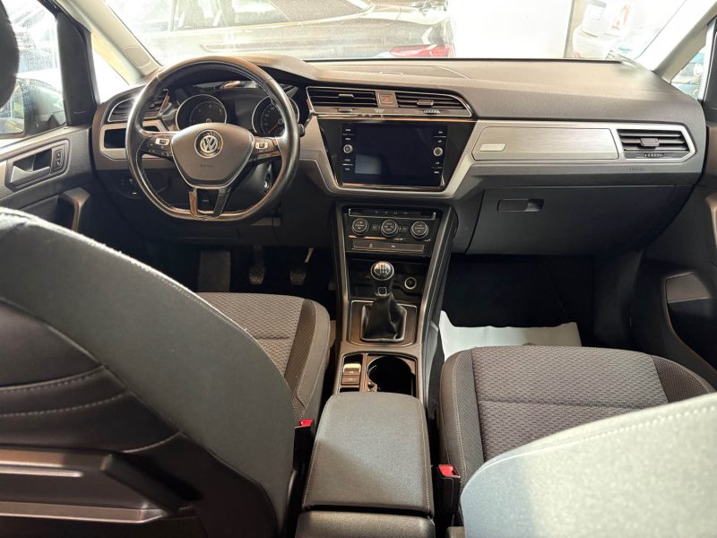 VOLKSWAGEN TOURAN 1.6 TDI 115ch Confortline 7 places TVA 2019