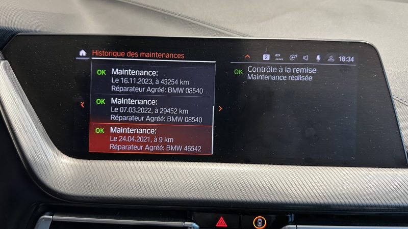 BMW 216dA F44 1.5 116ch M Sport - Toit ouvrant - Suivi complet BMW