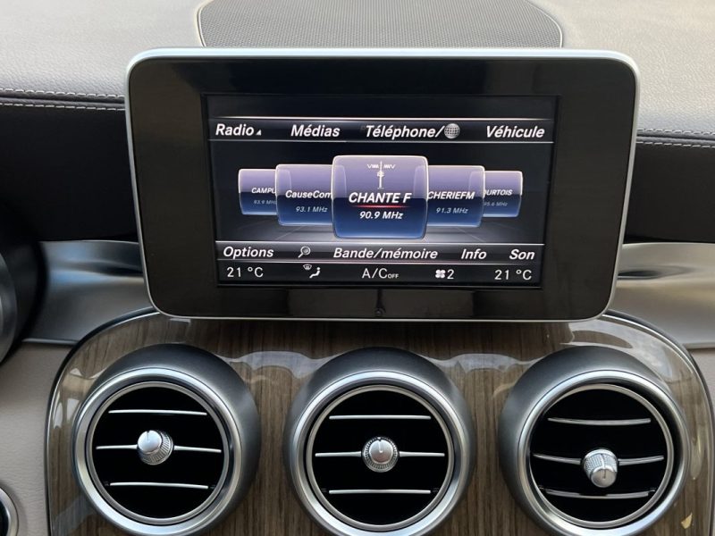 MERCEDES CLASSE C 4 IV 180 BERLINE 1.6 i CGI 156 Cv BVA7 / 36 900 Kms CRIT AIR 1 - GARANRTIE 1 AN