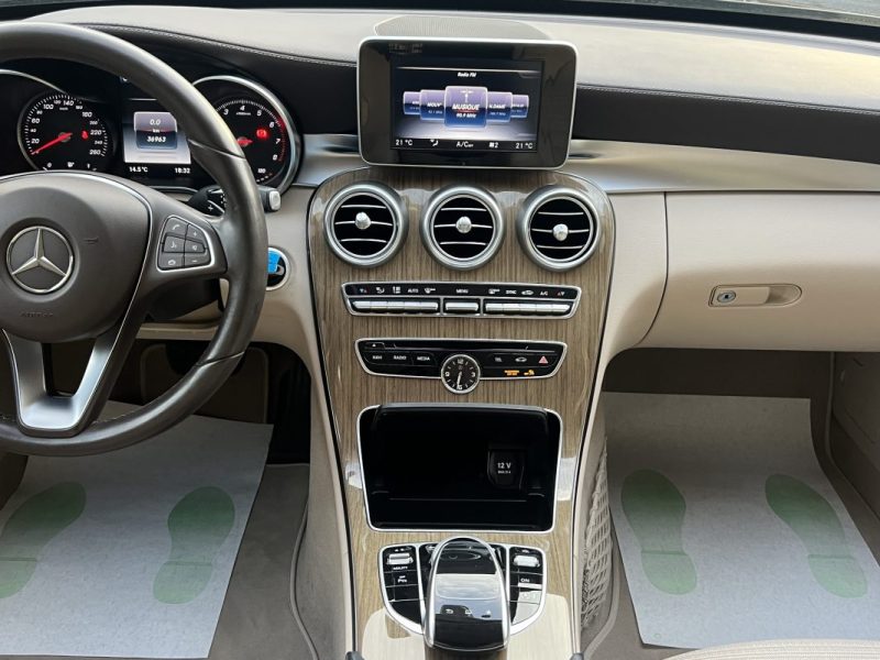 MERCEDES CLASSE C 4 IV 180 BERLINE 1.6 i CGI 156 Cv BVA7 / 36 900 Kms CRIT AIR 1 - GARANRTIE 1 AN