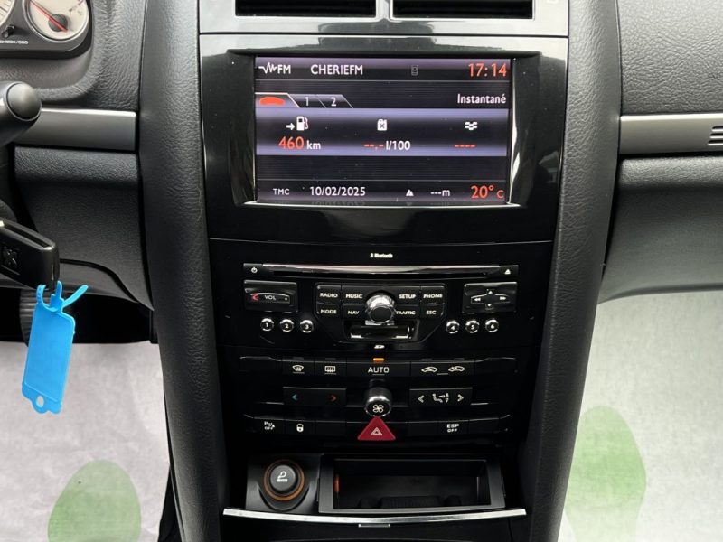 PEUGEOT 407 NAVTEQ 1.6 HDI 110 Cv 1ERE MAIN / 56 200 Kms ECRAN GPS - GARANTIE 1 AN