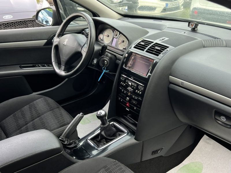 PEUGEOT 407 NAVTEQ 1.6 HDI 110 Cv 1ERE MAIN / 56 200 Kms ECRAN GPS - GARANTIE 1 AN