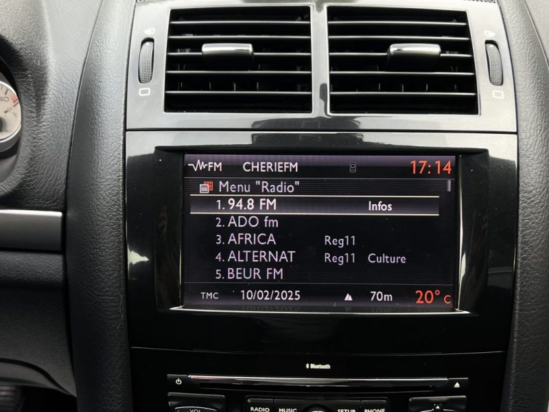 PEUGEOT 407 NAVTEQ 1.6 HDI 110 Cv 1ERE MAIN / 56 200 Kms ECRAN GPS - GARANTIE 1 AN