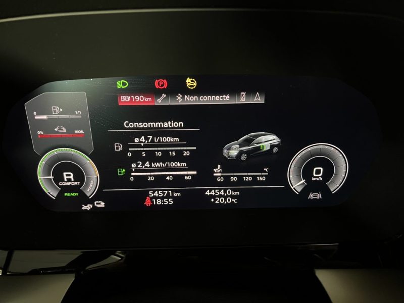  AUDI A3 SPORTBACK 40 TFSI HYBRID 204CH S TRONIC BVA - 55000KM