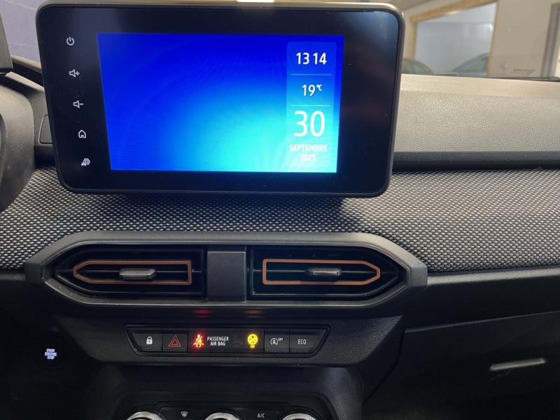 DACIA SANDERO  STEPWAY 1.0 - 100ch - ESS/GPL - PACK CONFORT + CITY - 89500KM - SUIVI FACTURE 