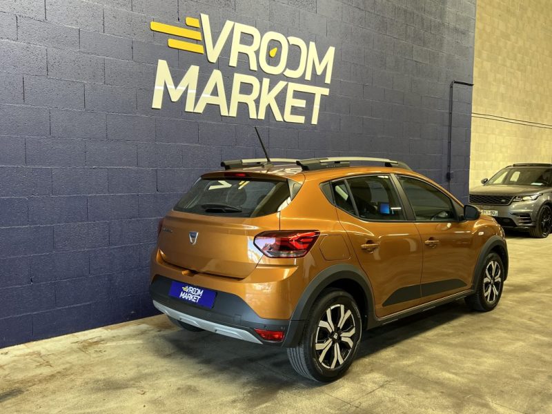 DACIA SANDERO  STEPWAY 1.0 - 100ch - ESS/GPL - PACK CONFORT + CITY - 89500KM - SUIVI FACTURE 