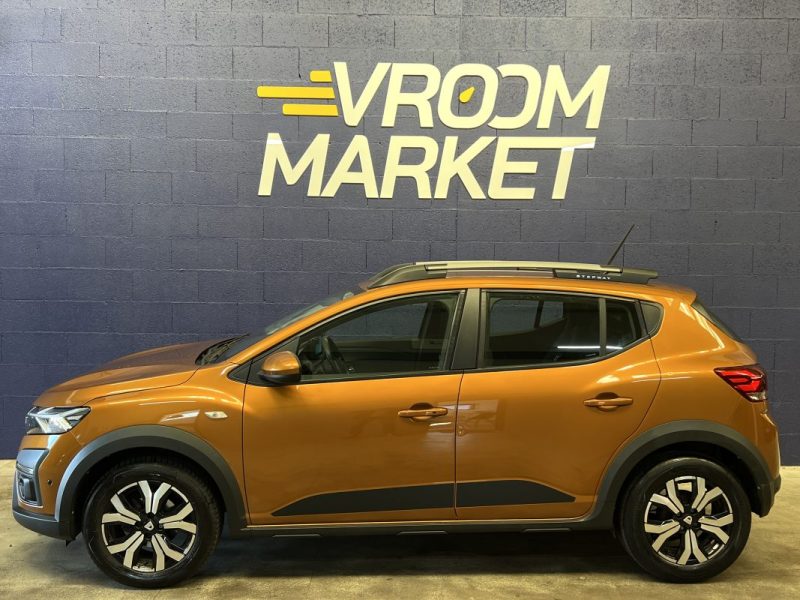 DACIA SANDERO  STEPWAY 1.0 - 100ch - ESS/GPL - PACK CONFORT + CITY - 89500KM - SUIVI FACTURE 