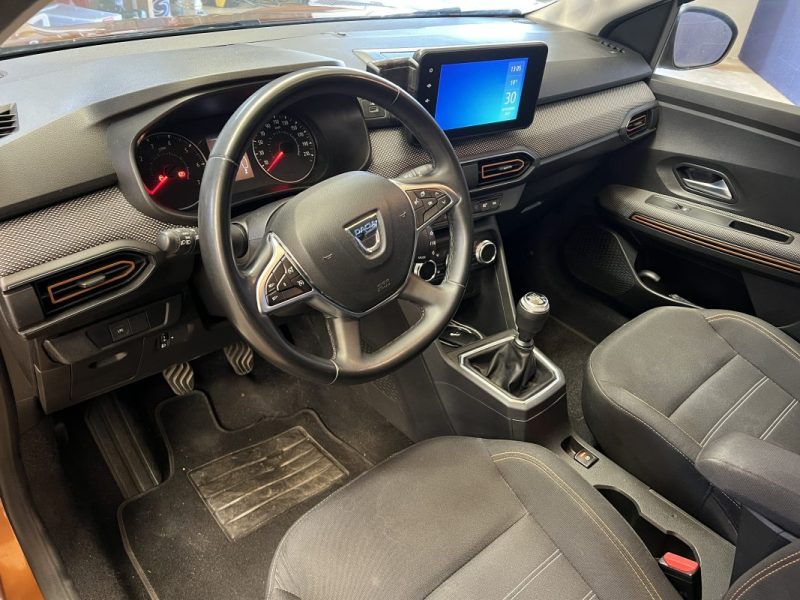 DACIA SANDERO  STEPWAY 1.0 - 100ch - ESS/GPL - PACK CONFORT + CITY - 89500KM - SUIVI FACTURE 