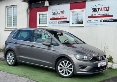 VOLKSWAGEN GOLF SPORTSVAN 1.6 TDI 110ch BlueMotion Technology FAP Carat DSG7 
