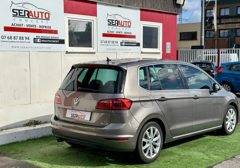 VOLKSWAGEN GOLF SPORTSVAN 1.6 TDI 110ch BlueMotion Technology FAP Carat DSG7 