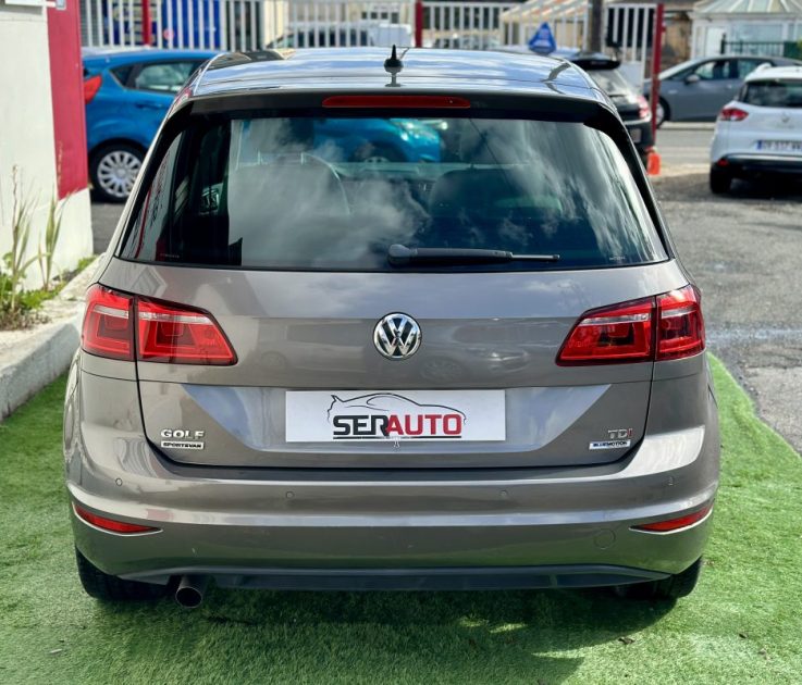 VOLKSWAGEN GOLF SPORTSVAN 1.6 TDI 110ch BlueMotion Technology FAP Carat DSG7 