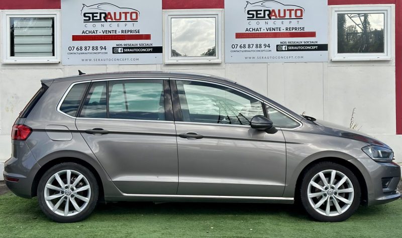 VOLKSWAGEN GOLF SPORTSVAN 1.6 TDI 110ch BlueMotion Technology FAP Carat DSG7 