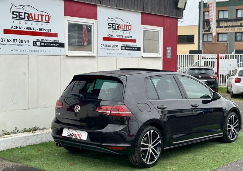 VOLKSWAGEN GOLF 2.0 TDI 184ch BlueMotion Technology FAP GTD DSG6 / TOIT OUVRANT 