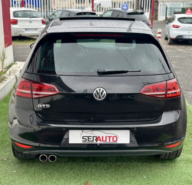 VOLKSWAGEN GOLF 2.0 TDI 184ch BlueMotion Technology FAP GTD DSG6 / TOIT OUVRANT 