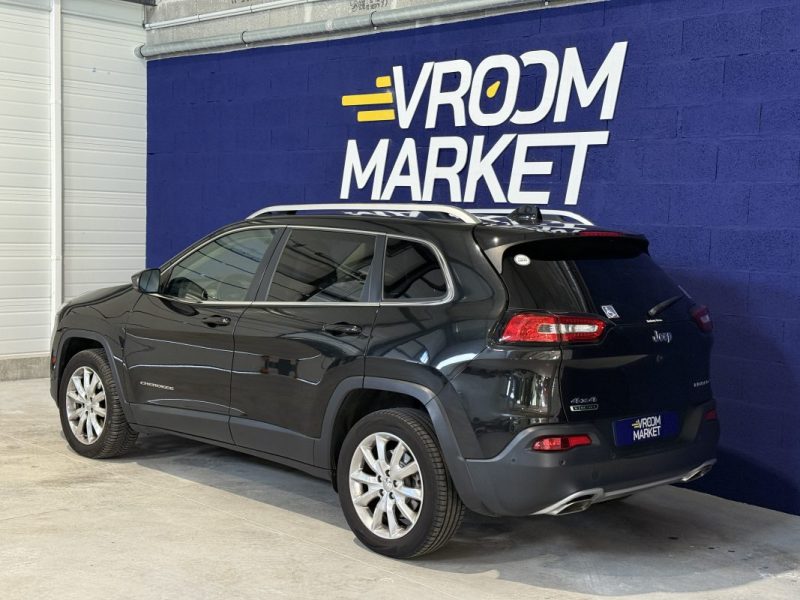 JEEP Cherokee IV 2.2 CRD 4WD 200cv BVA  - Toit ouvrant - Caméra - Sièges électriques