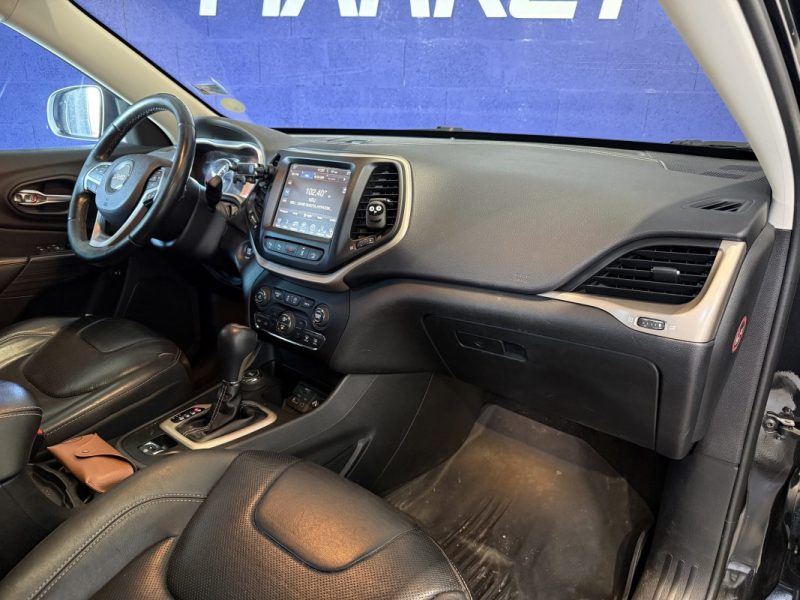 JEEP Cherokee IV 2.2 CRD 4WD 200cv BVA  - Toit ouvrant - Caméra - Sièges électriques