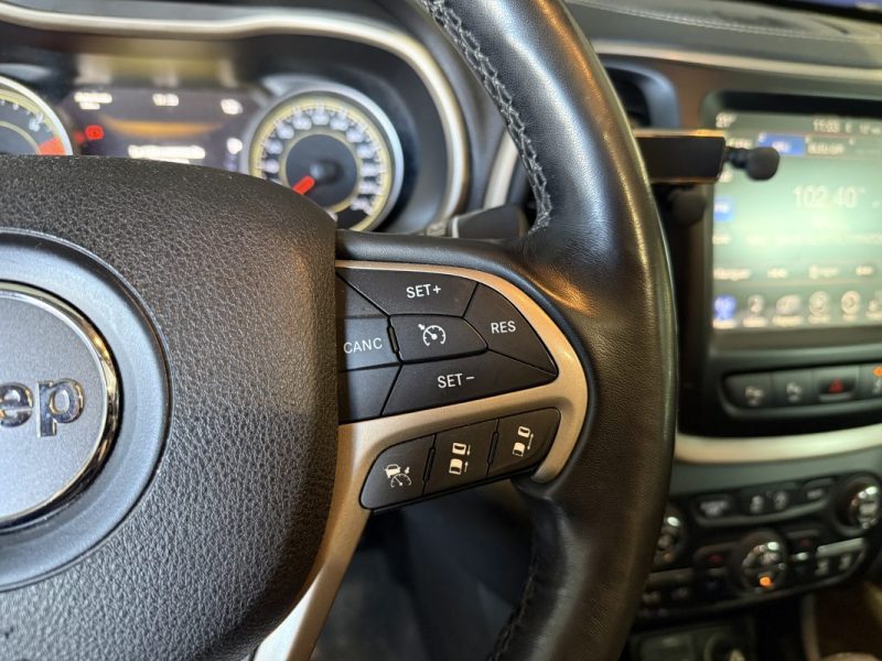 JEEP Cherokee IV 2.2 CRD 4WD 200cv BVA  - Toit ouvrant - Caméra - Sièges électriques