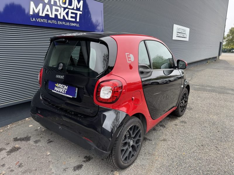 SMART FORTWO Electrique 82ch prime CAMERA DE RECUL / SIEGES CHAUFFANTS 