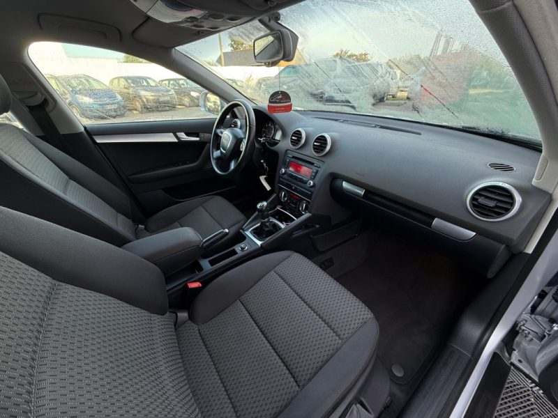 AUDI A3 2.0 TDI 140 AMBIENTE 2009 GARANTIE 12 MOIS