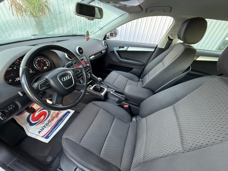 AUDI A3 2.0 TDI 140 AMBIENTE 2009 GARANTIE 12 MOIS