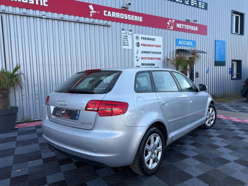 AUDI A3 2.0 TDI 140 AMBIENTE 2009 GARANTIE 12 MOIS