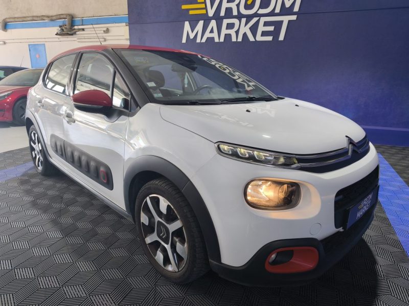CITROEN CITROEN C3 1.2 PURETCH 110 Cv - ENTRETIEN A JOUR - CLIMATISATION - RADAR DE RECUL - GPS - REGULATEUR DE VITESSE PureTech 110ch Feel S&S 2016