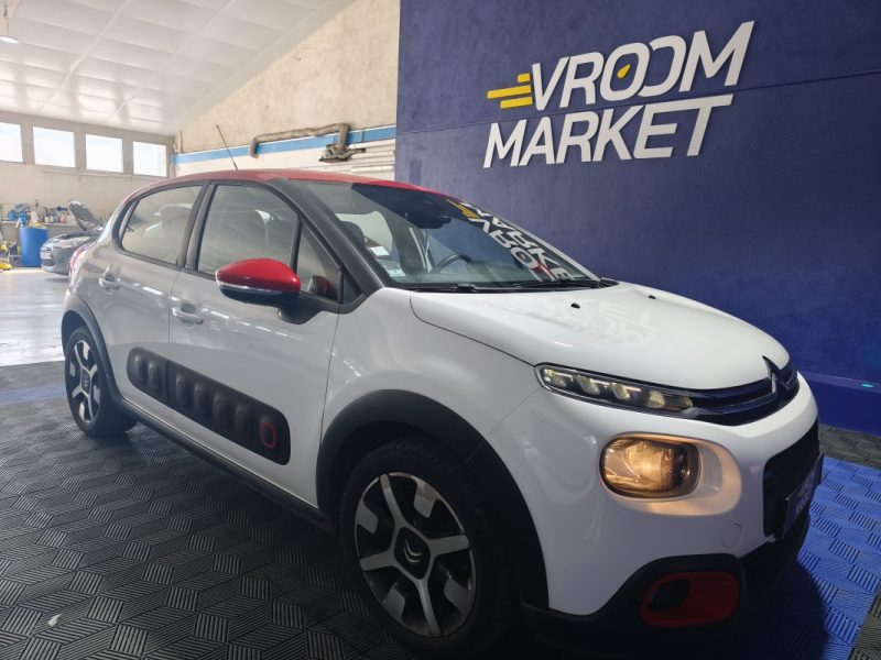 CITROEN CITROEN C3 1.2 PURETCH 110 Cv - ENTRETIEN A JOUR - CLIMATISATION - RADAR DE RECUL - GPS - REGULATEUR DE VITESSE PureTech 110ch Feel S&S 2016