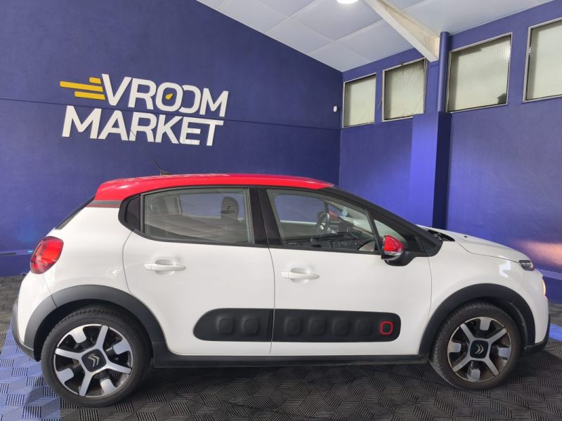 CITROEN CITROEN C3 1.2 PURETCH 110 Cv - ENTRETIEN A JOUR - CLIMATISATION - RADAR DE RECUL - GPS - REGULATEUR DE VITESSE PureTech 110ch Feel S&S 2016