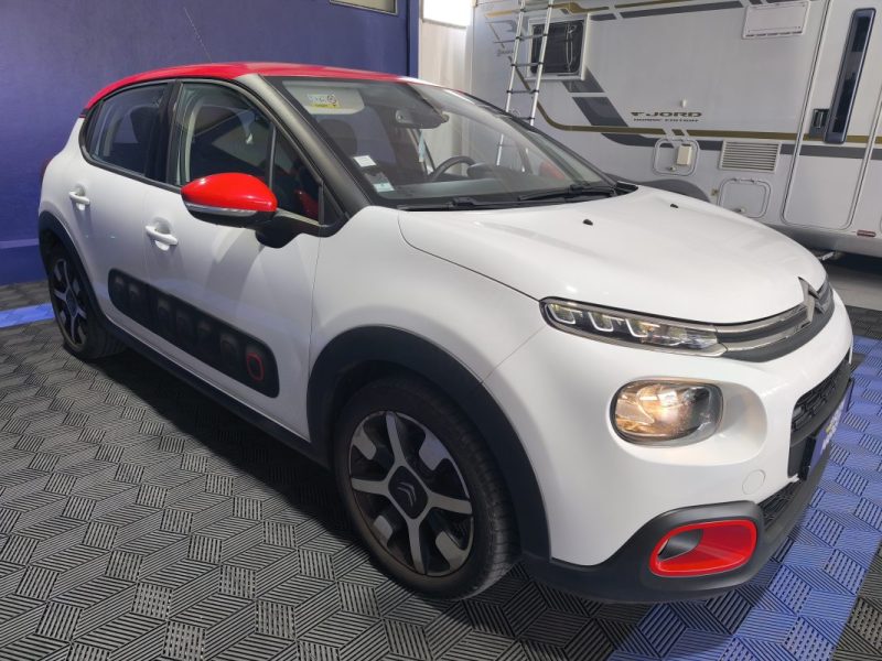 CITROEN CITROEN C3 1.2 PURETCH 110 Cv - ENTRETIEN A JOUR - CLIMATISATION - RADAR DE RECUL - GPS - REGULATEUR DE VITESSE PureTech 110ch Feel S&S 2016