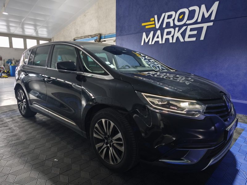 RENAULT RENAULT ESPACE 5 2.0 BLUE DCI 200 Cv - INITIALE PARIS - BOITE AUTOMATIQUE - GPS - CUIR CHAUFFANT 