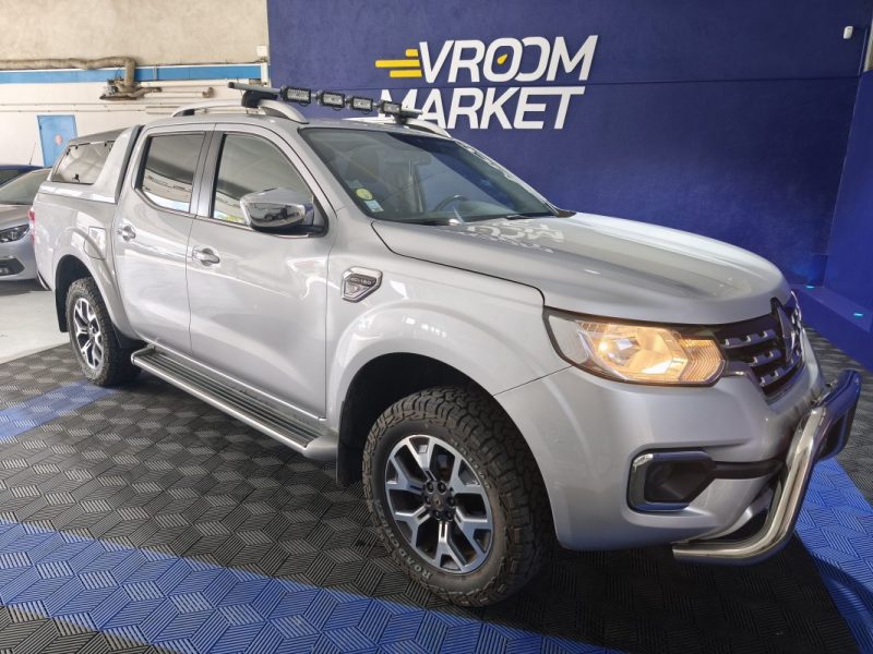 RENAULT RENAULT ALASKAN 2.3 DCI 160 Cv - DOUBLE CABINE - CLIMATISATION - RAMPE LED - COUVRE BENNE - GPS - RÉGULATEUR DE VITESSE  2.3 dCi 160ch Double Cabine Zen 2018
