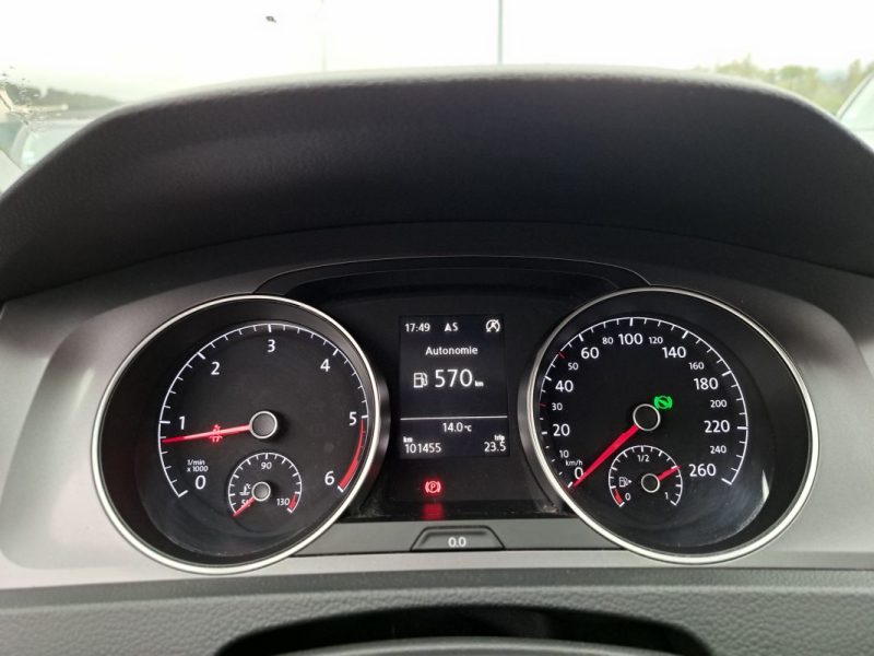 VOLKSWAGEN GOLF 1.6 TDI 110ch LOUNGE DSG7  GPS DEMARRAGE SANS CLEF