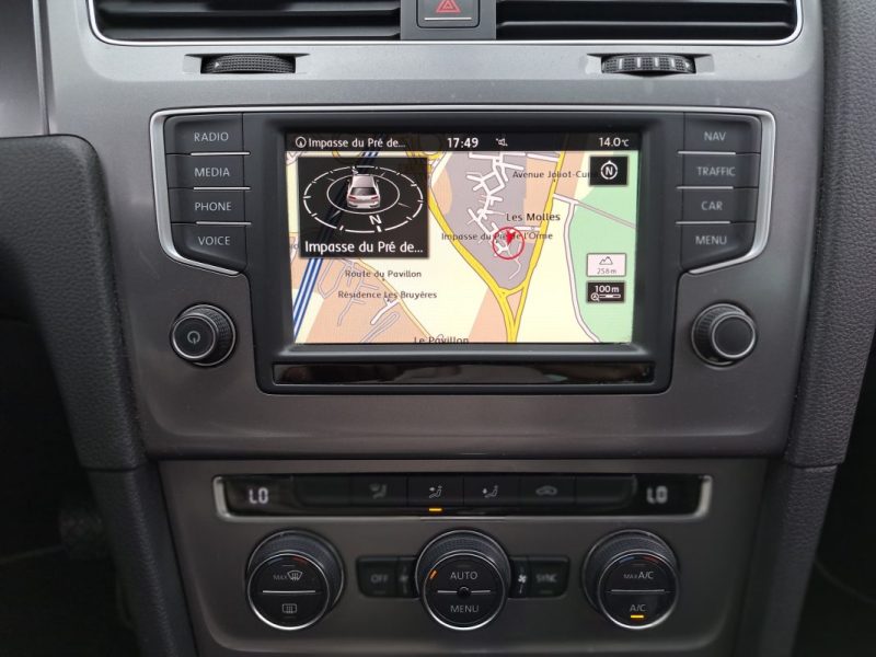 VOLKSWAGEN GOLF 1.6 TDI 110ch LOUNGE DSG7  GPS DEMARRAGE SANS CLEF