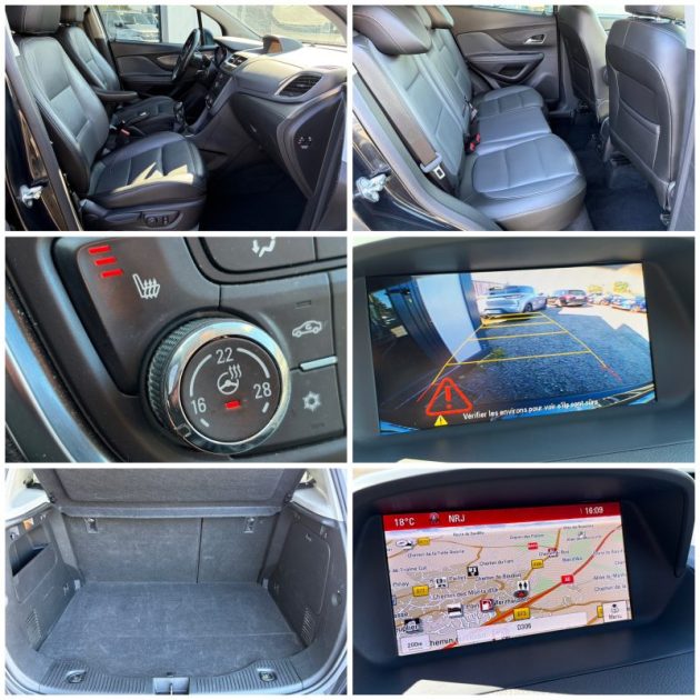 Opel Mokka 1.6 CDTI 136ch Cosmo Pack Sieges cuir chauffants / Volant chauffant / Camera 118.000 km 1