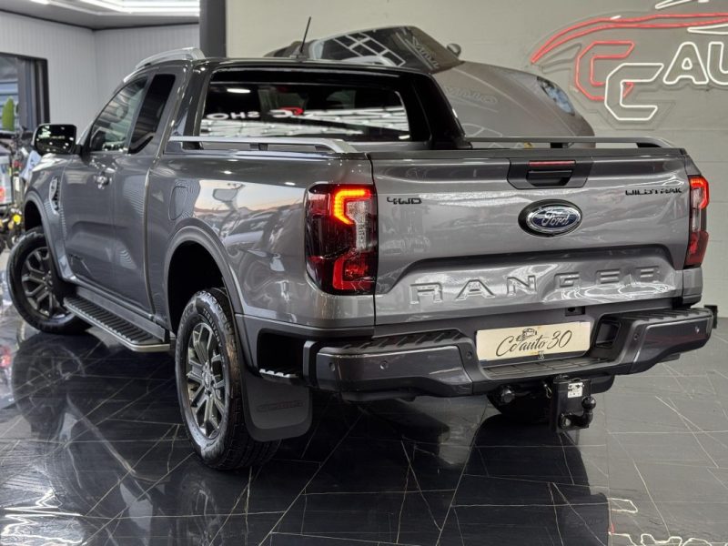 FORD RANGER 2.0 EcoBlue 205ch Stop&Start Super Cab Limited e-4WD BVA10 2023 TVA Récupérable 