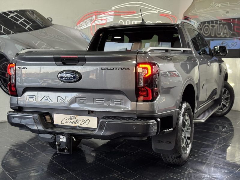 FORD RANGER 2.0 EcoBlue 205ch Stop&Start Super Cab Limited e-4WD BVA10 2023 TVA Récupérable 