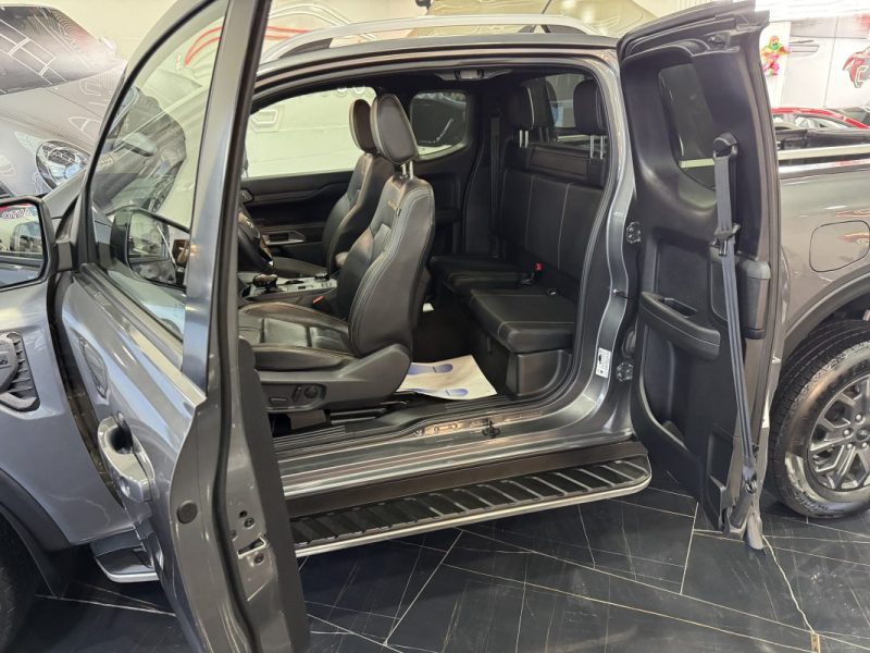 FORD RANGER 2.0 EcoBlue 205ch Stop&Start Super Cab Limited e-4WD BVA10 2023 TVA Récupérable 