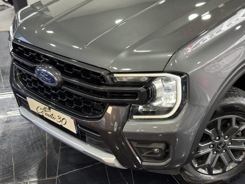 FORD RANGER 2.0 EcoBlue 205ch Stop&Start Super Cab Limited e-4WD BVA10 2023 TVA Récupérable 